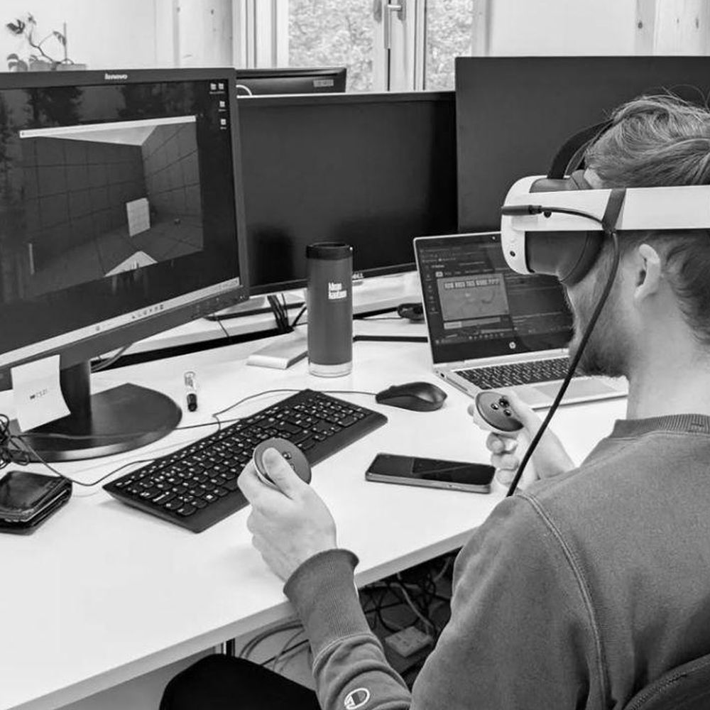VR setup